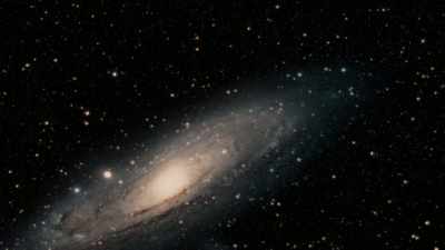 The Andromeda galaxy, - Universe