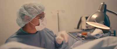 The anesthesiologist
will place a mask - Unpregnant