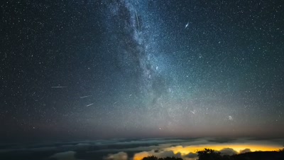 The annual Perseid meteor shower. - A Year on Planet Earth