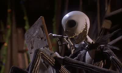 Of course I've been too close to see The answer's right in front of me - The Nightmare Before Christmas