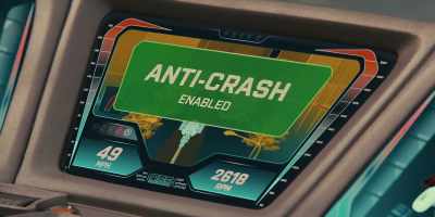 The anti-crash bounces us
right off obstacles. - Spy Kids: Armageddon