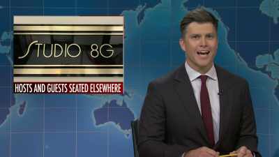 ‫The apocalypse.
‫It's devastating.
‫It's a constipational crisis, - SNL50: The Anniversary Special