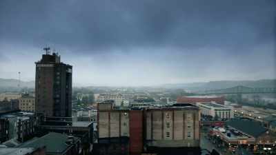 The area we were in,
West Virginia, - Louis Theroux: Life on the Edge