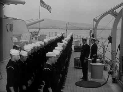 The Arizona has been detailed - Here Comes the Navy