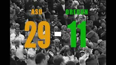 The Arizona State lead now 18. - Bad Sport