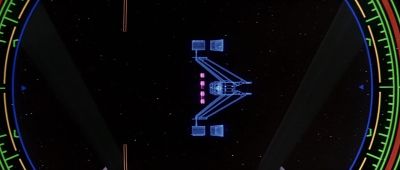 The armada will break through the frontier here - The Last Starfighter