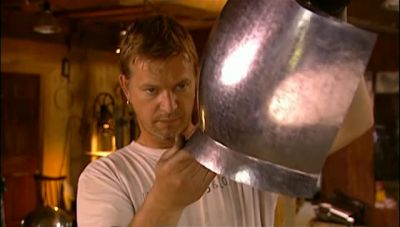 THE ARMORER CHECKS THE SHAPE, - How It's Made
