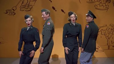 The Army was the place to find romance - White Christmas