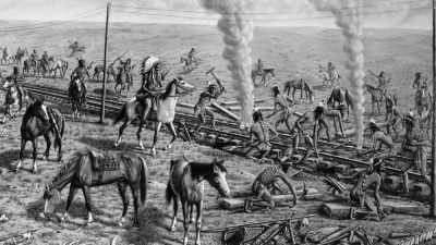 The army's retaliations
were ineffective, - The American Buffalo