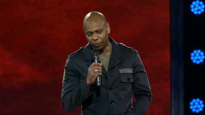 The article goes on
to say I was booed offstage, - Dave Chappelle: The Age of Spin