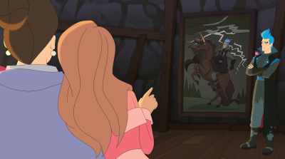 The atmosphere,
because this place... - Descendants: The Royal Wedding
