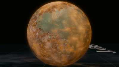 The atmosphere was mostly
carbon dioxide, methane,
and ammonia, - Cosmos: Possible Worlds