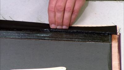 The attaché case frame
is made of steel. - How It's Made
