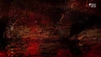 The attack on this place was
undoubtedly sudden and unexpected. - Curse of the Ancients with Alice Roberts