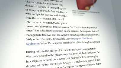 The author was also very
respected, and we questioned it. - Steinheist