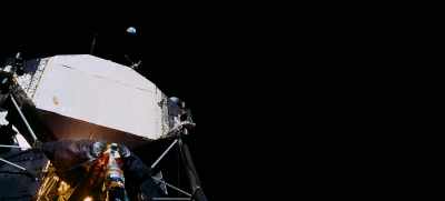 The auto targeting was taking us - Apollo 11