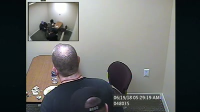 The autopsy revealed
that she was strangled to death. - Killers: Caught on Camera