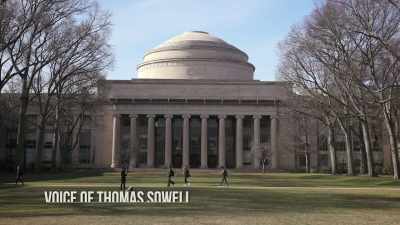 The average black student
at MIT - Thomas Sowell: Common Sense in a Senseless World