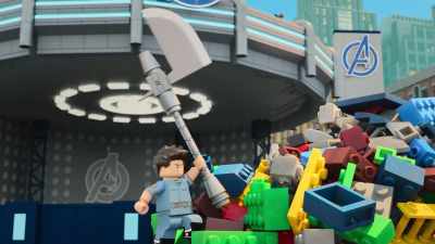 The axe that wields the power
to reshape the world. - LEGO Marvel Avengers: Mission Demolition