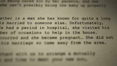 - The baby's father
is a man she's known - The Murder of Sandra Rivett