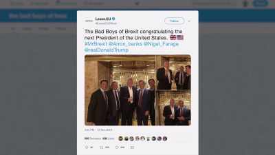 THE BAD BOYS OF BREXIT CONGRATULATE - The Great Hack