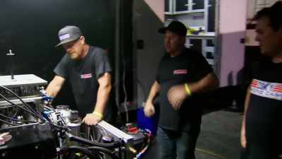 The bad thing
about these big motors, man, - Street Outlaws No Prep Kings Team Attack