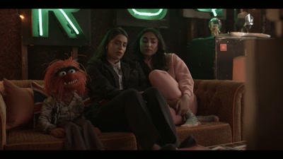 The band was perfect,
just being The Mayhem. - The Muppets Mayhem