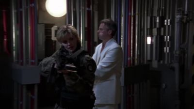 The barrier extends around the facility for
miles. The generators must be massive. - Stargate SG-1