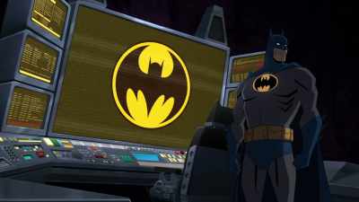 The Bat Signal,
Robin, Batgirl let's move. - Batman vs Teenage Mutant Ninja Turtles