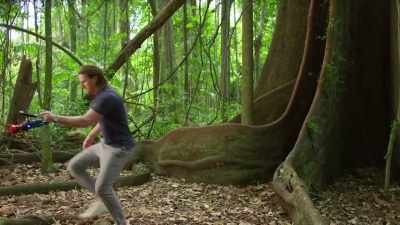 The battery-charging,
drone-controlling plant? Yeah. - Rock Island Mysteries