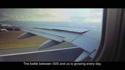 The battle between ISIS and us
is growing every day - City of Ghosts