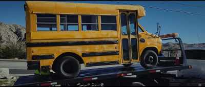 The battle bus
broke down again immediately - The Anarchists