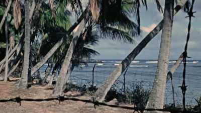 THE BEACH IS OFF LIMITS, - The Pacific War in Color