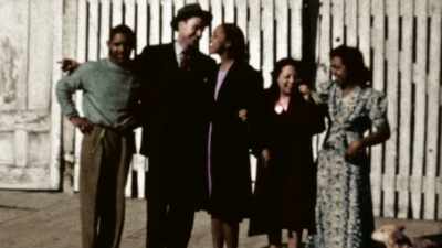 THE BEANS ARE UNUSUAL
FOR THE TIME, - America in Color