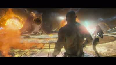 The beast's hide is too thick to be pierced from the outsideI must cut through it from the insideHuhNo no Drax wait a minuteDraxWhat is he doingHe said the skin is too thick to be pierced from the outside so heThat doesn't make any sense I tried telling - Guardians of the Galaxy Vol  2