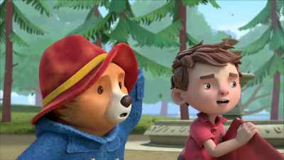 The best place to fly the kite
would be the hill. - The Adventures of Paddington
