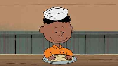 The best way to flatten your dough
is to use your hands, like so. - Camp Snoopy