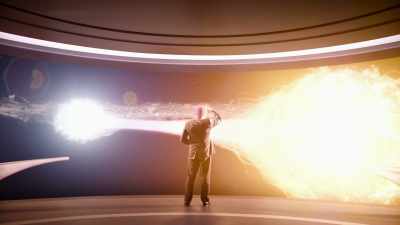The Beta Lyrae system is about
1,000 light-years from earth. - Cosmos: Possible Worlds