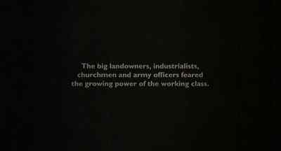 The big landowners,
industrialists, - Land and Freedom
