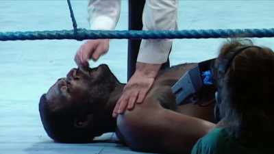 The big punch from Bruno has absolutely - Bruno v Tyson