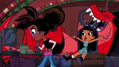 The big takeaway
is we superheroed! - Marvel's Moon Girl and Devil Dinosaur