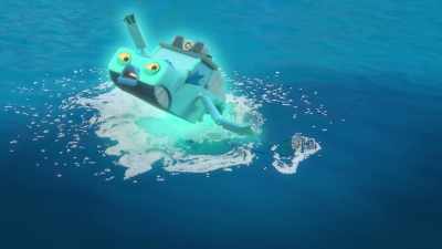 The big wave… - Mighty Monsterwheelies