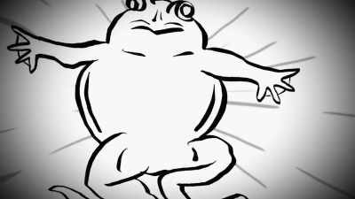 The biggest frog I've ever seen in my life, - Biography: The Nine Lives of Ozzy Osbourne