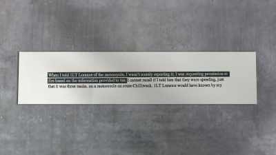 The biggest problem we
had with that was that - Leavenworth
