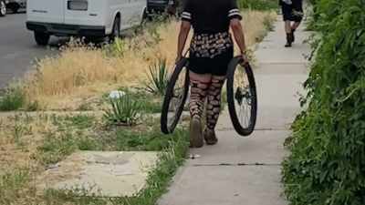 The bike has two flats, - Neighborhood Wars