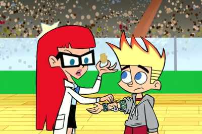 The bionics are covered in milk - Johnny Test