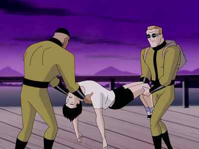 The bite isn't what
finishes 'em, you know? - Batman Beyond