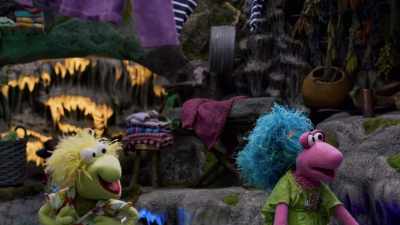 The Bizzle came to life
and was obsessed with Boober. - Fraggle Rock: Back to the Rock