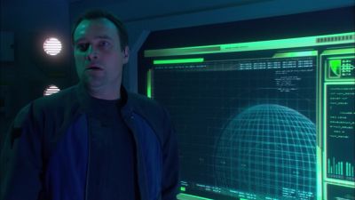 The blast has destroyed
everything in a 15,000-meter radius. - Stargate Atlantis