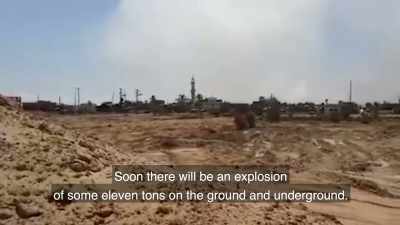 The blast will be dedicated, - Killing Gaza